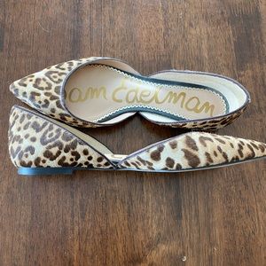 Sam Edelman leopard print flats